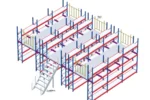 MULTI TIER SHELVING